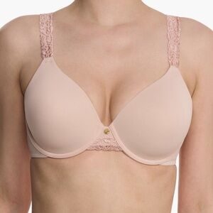 Natori Lace-Trim Underwire Bra